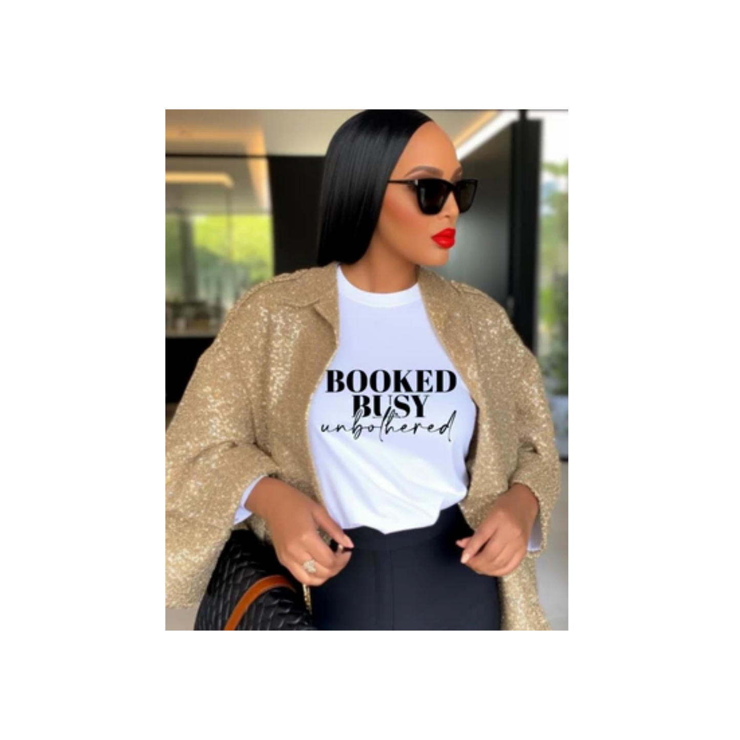 Booked Busy & Unbothered T-Shirt