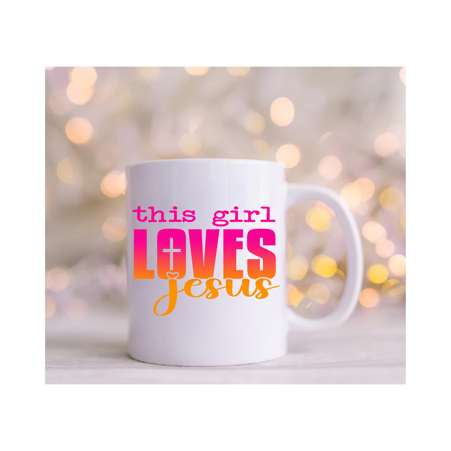 This Girl Loves Jesus Mug